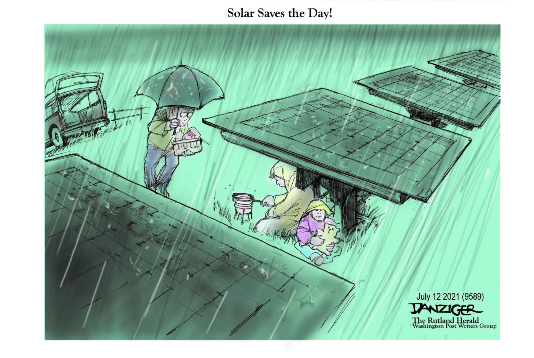 Jeff Danziger cartoon